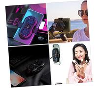 Mikinona Refroidisseur Téléphone Portable Semi Conducteur avec Double Ventilateur Clip Rétractable pour Mobiles Refroidissement Performant Surchauffe Prolongateur de Batterie