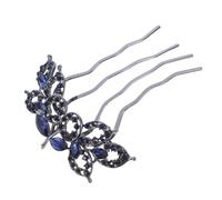 Mikinona Rhinestone Crown Decorative Hair Comb for Kids Stylish Hair Accessories for Weddings and Special Occasions