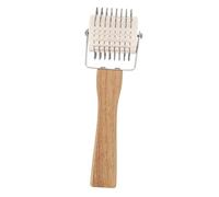 Mikinona Rouleau à Aiguilles Pour Extraction Du Miel En Acier Inoxydable Manche En Bois Pour Apiculture Outil Désoperculeur Précis Pour Cadres à Miel Collecteur De Propolis Pour Apiculteurs