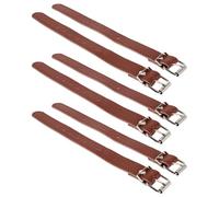 Mikinona Sangles en Cuir Marron pour Panier de Vélo Lot de 3 Paires Réglables Ceintures Porte-vélos Pratiques pour Accessoires de Vélo Garçon et Filles et Amovible pour Usage Quotidien