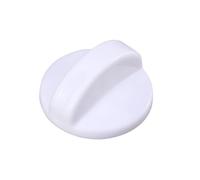 Mikinona Sélecteur de Minuterie Plastique pour Machine à Laver et Sèche Linge Bouton de Blanc Remplacement Pratique