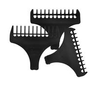 Mikinona Set De Sabots De Tondeuse Plastique Accessoires De Coupe Pour Tondeuse Électrique Peignes De Guidage Universels Pour Hommes