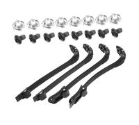 Mikinona Set de Sangles pour Roller avec Boucles et Vis Accessoires de Fixation Durables pour Chaussures de Patinage à roulettes Installation Facile et Maintien Sécurisé