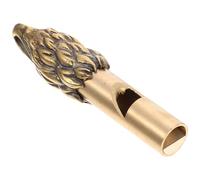 Mikinona Sifflet D’Arbitre en Laiton Massif Mini Porte-Clés Animal Pendentif Aigle Sifflet D’Extérieur Robuste pour Survie et Sport Accessoire Léger pour Entraînement et Sécurité en