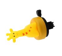 Mikinona Sonnette de Vélo pour Garçon et Filles Motif Petit Cerf Klaxon Vélo Amusant Jaune Forte et Claire Compatible Draisiennes et Trottinette Sécurité et Balade