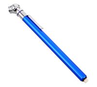 Mikinona Stylo Manomètre à Pneu Portable Bleu, Mini Manomètre de Pression des Pneus pour Voitures et Suv, Outil Compact et Précis pour Contrôle Pression Basse, Usage Automobile Polyvalent