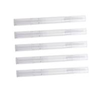 Mikinona Stylos Vides Transparents 20 Pièces 3 Ml pour Vernis à Ongles Pinceau Applicateur, Outil de Transfert Liquide pour Maquillage Lèvres, Usage Professionnel et Voyage