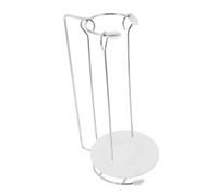 Mikinona Support Brochettes Barbecue Acier Inoxydable Porte-brochettes Kebab Stable pour Gril Rôtissoire Verticale pour Cuisson Uniforme et Nettoyage Facile Accessoire Barbecue Pratique