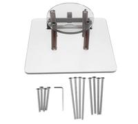 Mikinona Support de Carte de Score de Golf pour Chariot avec Fixation Au Volant Porte-Stylo Intégré Accessoire Réutilisable pour Suivi des Scores Réel Compatible Club