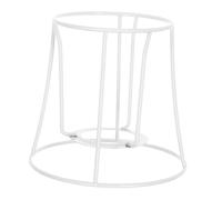 Mikinona Support de Lampe Vintage à Cage Filaire Cadre Asymétrique Robuste pour Abat Jour Montage DIY pour Lampe de Table et Lampadaire Style Européen Rétro