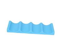 Mikinona Support De Rangement pour Réfrigérateur Canette De Bière Bouteille De Vin Tapis en Silicone Étagère À Boissons pour Bar Barbecue Glacière