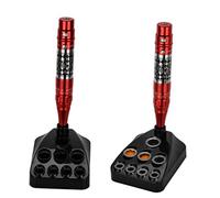 Mikinona Support de Tatouage pour Pots à Pigments 1 Pièce Noir Fabrication ABS Portable pour Salons Support Multifonctionnel pour Tatouage et Sourcils