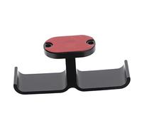 Mikinona Support Écouteurs Réglable Aluminium Support Double sous Bureau pour Accessoires Gaming et PC Fixation Adhésive Vis pour Maison Bureau et Cafés