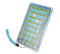 Mikinona Tablette Éducative Interactive pour Garçon et Filles - 38 Leçons D’Arabe et Apprentissage du Coran - Pédagogique sans Batterie - Couleur Bleue - D’Apprentissage Islamique pour