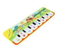 Mikinona Tapis de Piano Musical Éducatif pour Garçon Fille Éveil Sonore et Lumineux Développement Coordination Main-Oeil Instrument Débutant Environnemental