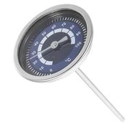 Mikinona Thermomètre à Bouilloire en Acier Inoxydable, Petit Thermomètre à Aiguille Portable Cadran, Accessoire Précis pour Contrôle de Température, Cuisson, Infusion et Barbecue, Usage