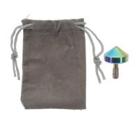 Mikinona Toupie Métal Mini sans Résistance Gyroscope de Bureau pour Soulagement Stress Design Robuste et Équilibré Cadeau pour Adultes