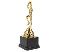 Mikinona Trophée de Basketball Doré en Plastique Léger 22 CM Coupe Victoire pour Compétitions et Événements Sportifs Récompense pour Garçon et Filles et Adultes en Intérieur Réutilisable
