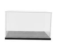 Mikinona Vitrine pour Moufles de Boxe Boîte de Rangement Transparente en Acrylique Présentoir Anti-Poussière Facile à et Fermer pour de Figurines et Jouets