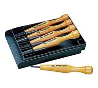 MIKISYO Lot de 5 burins à sculpter Power Grip