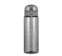 Mikiuly Bouteille d'eau, 780ml Gourde Sport, Anti-fuite Bouteille Une seule pression pour ouvrir, pour gym, école, cyclisme, plein air, sport, fitness et bureau, passe au lave-vaisselle,Noir