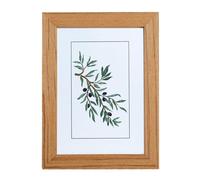 Mikiuly Cadre Photo,Cadre Photo A4 (21 x 29.7 cm), Cadre Photo en Bois Original Pour Bureau et Décoration Murale, Mural et de Table Cadre de Portrait, Idéal pour les Affiches & Diplomes