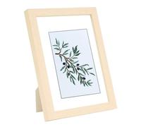 Mikiuly Cadre Photo,Cadre Photo A4,Cadre Photo en Bois Original Pour Bureau et Décoration Murale, Mural et de Table Cadre de Portrait, Idéal pour les Affiches & Diplomes,21 x 29.7 cm