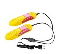 Mikiuly Seche-Bottes,Sèche-Chaussures,Shoe Dryer Sèche, Chaussures Warmers,Réchauffe et sèche Chaussure électrique déshydratant,enlève l'humidité, déshumidificateur Anti Odeur,Jaune