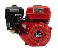 MIKIYUEER Moteur Essence Thermique 7.5Hp 4-Takt Generator Antriebsmotor Benzin Stromerzeuger Kartmotor Essence Moteur Kart Avec Arbre Moteur Essence 208CC