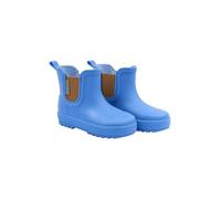 Mikk-line Bottes courtes en caoutchouc pour enfants | Bottes en caoutchouc pieds nus pour enfants | Bottes de pluie à enfiler résistantes aux intempéries | Chaussures d'extérieur imperméables à