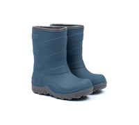 Mikk-line Bottes thermiques | Bottes d'hiver thermiques | Doublées | Imperméables | Chaudes et isolantes | Coupe-vent | Bottes thermiques en caoutchouc naturel | Ultra chaudes | Bottes de neige, Bleu