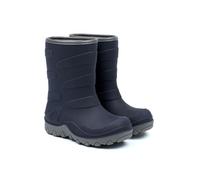 Mikk-line Bottes thermiques | Bottes d'hiver thermiques | Doublées | Imperméables | Chaudes et isolantes | Coupe-vent | Bottes thermiques en caoutchouc naturel | Ultra chaudes | Bottes de neige, bleu