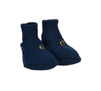 Mikk-line Chaussettes bébé en laine - Blue Nights, bleu nuit, 50/56 cm
