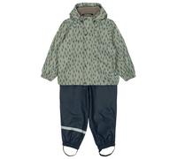 Mikk-Line - Kid's PU Rain Set - Kit de pluie - 140 - iceberg green