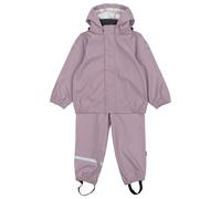 Mikk-Line - Kid's PU Rain Set with Suspenders - Combinaison - 104 - nirvana