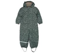 Mikk-Line - Kid's Snow Suit AOP - Combinaison - 80 - balsam green