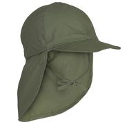 Mikk-Line - Kid's Summercap Long Neck Solid - Casquette - 47 cm - 12-18 Months - dusty olive