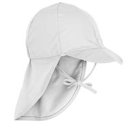 Mikk-Line - Kid's Summercap Long Neck Solid - Casquette - 53 cm - 4-6 Years - white