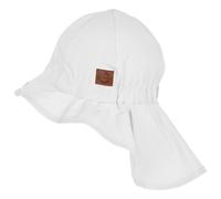 Mikk-Line - Kid's Summerhat Long Neck Solid - Casquette - 49 cm - 18-24 Months - white