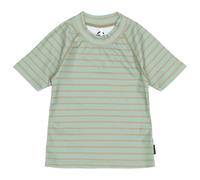 Mikk-Line - Kid's UV Shirt Recycled AOP - Lycra - 134/140 - 9-10 Years - green bay