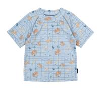 Mikk-Line - Kid's UV Shirt Recycled AOP - Lycra - 74/80 - 9-12 Months - faded denim