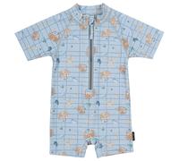 Mikk-Line - Kid's UV Suit Recycled AOP - Lycra - 98/104 - 3-4 Years - faded denim