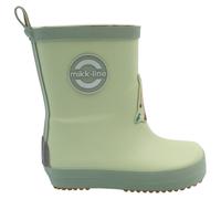 Mikk-Line - Kid's Wellies 3D Patch Barefoot - Bottes en caoutchouc - EU 29 - smoke green