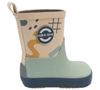 Mikk-Line - Kid's Wellies AOP Barefoot - Bottes en caoutchouc - EU 35 - retro aop