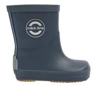 Mikk-Line - Kid's Wellies Solid Barefoot - Bottes en caoutchouc - EU 19 - blue nights