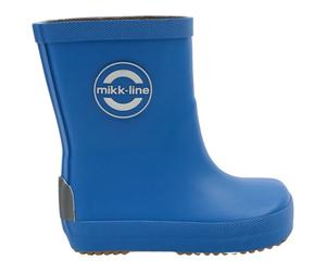 Mikk-Line - Kid's Wellies Solid Barefoot - Bottes en caoutchouc - EU 19 - strong blue