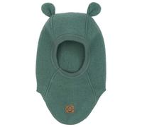 Mikk-Line - Kid's Wool Fullface with Ears - Bonnet - 50/56 - balsam green