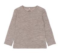 Mikk-Line - Small Kid's Merino Wool L/S Top - Haut manches longues en mérinos - 68 - melange denver