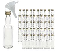 Mikken Bouteilles en Verre Transparent, 50 x 40 ml
