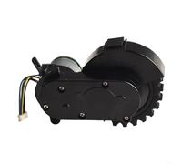 MIKMLYZE Ensemble moteur de roue gauche et droite de rechange pour MAMNV, ONSON, GTTVO, MANVINS, pour aspirateur robot Kilgone BR150 BR151 pour G20, noir (gauche)